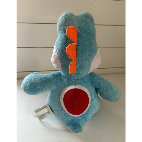 Build-A-Bear Blue Yoshi Super Mario Bros. Plush Nintendo Limited Edition- 16” - Picture 4 of 10